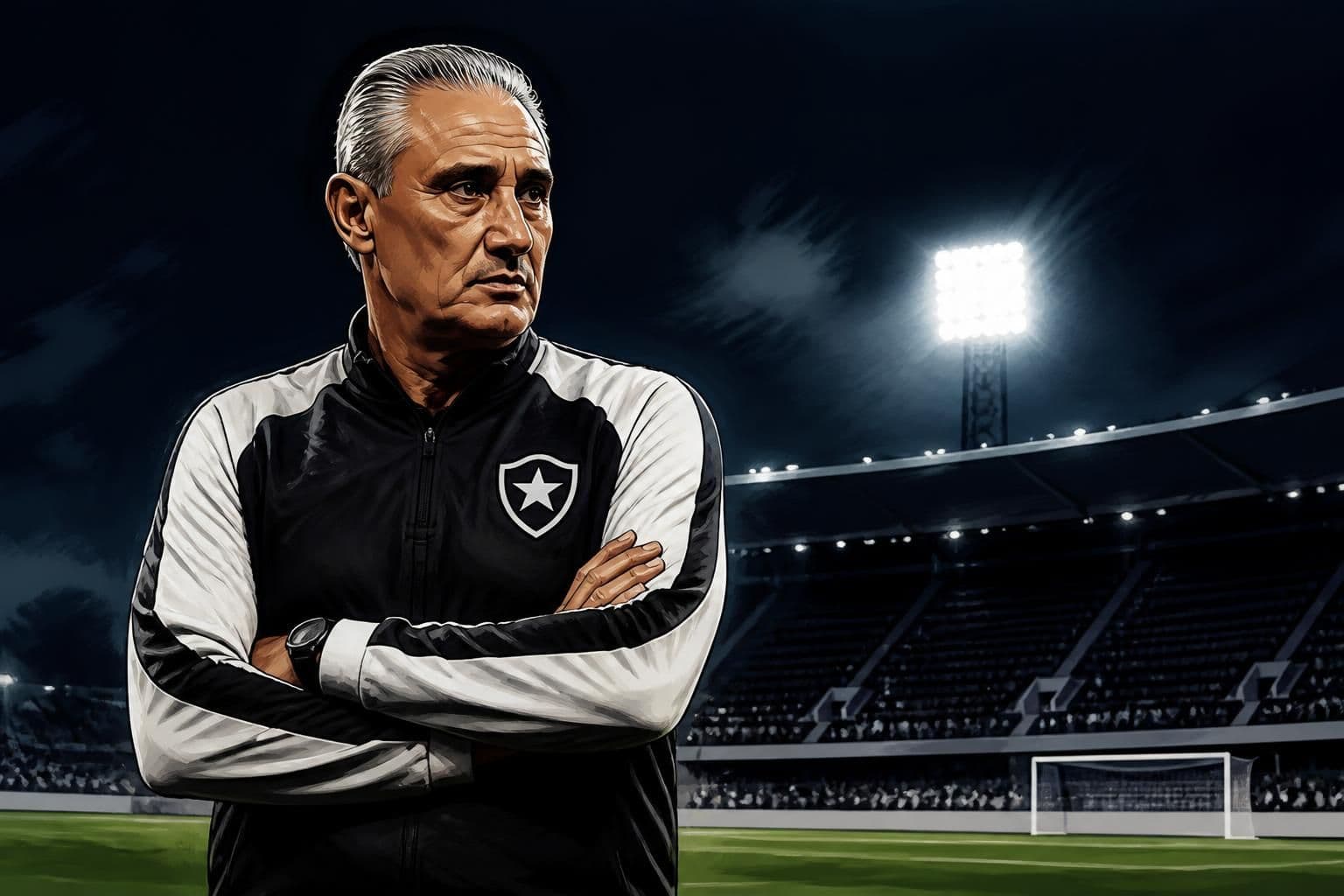 Botafogo avança com Tite e define contrato até 2028