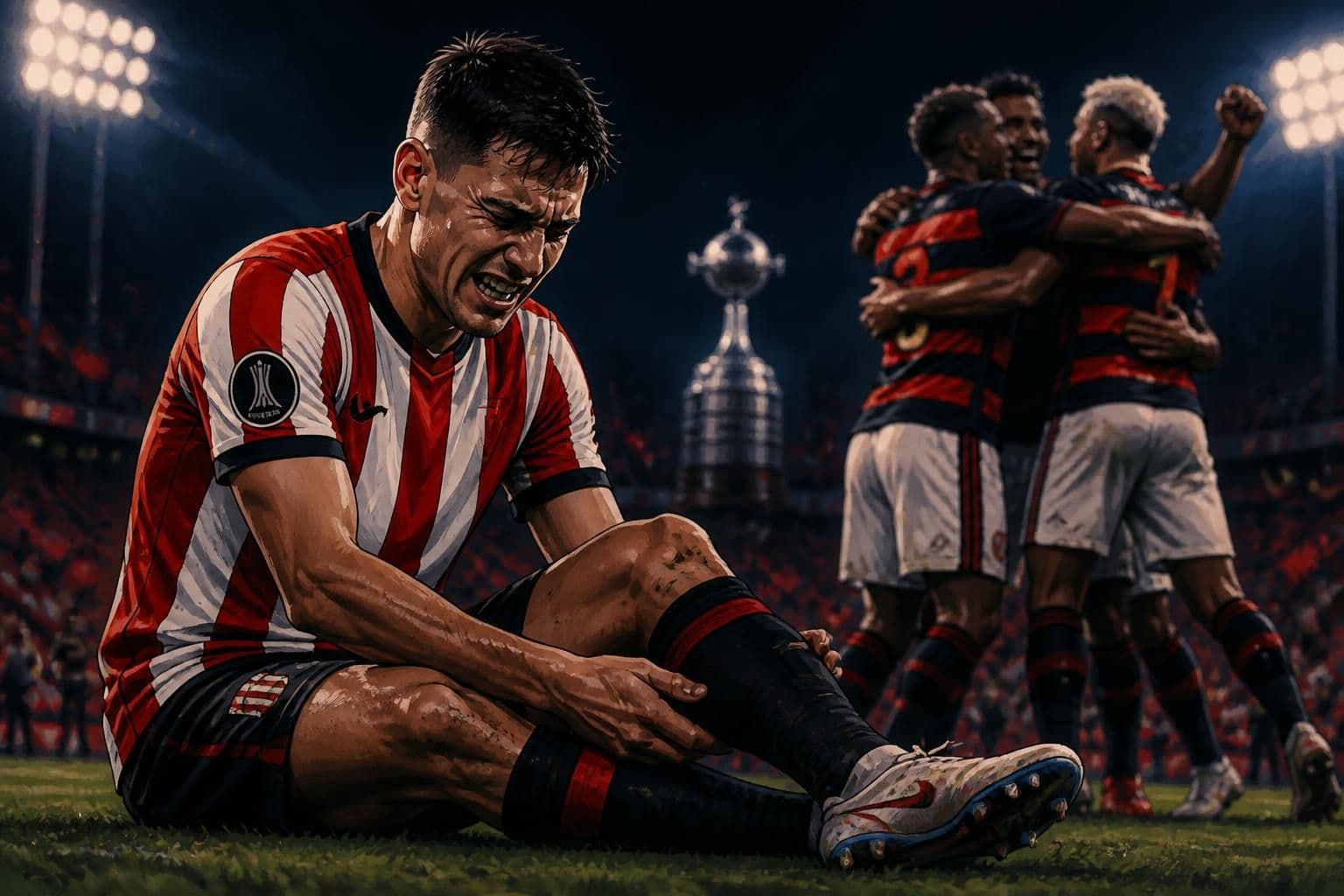 Estudiantes sofre com lesões antes de duelo contra Flamengo