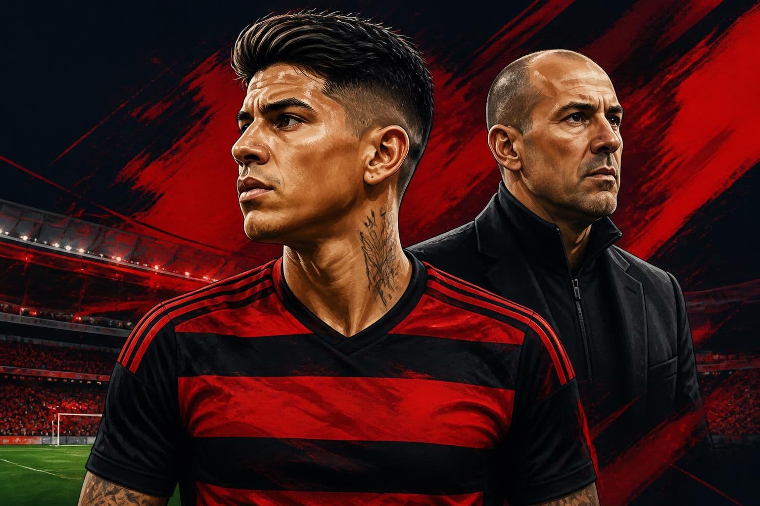 Carrascal está liberado para enfrentar o Internacional pelo Flamengo