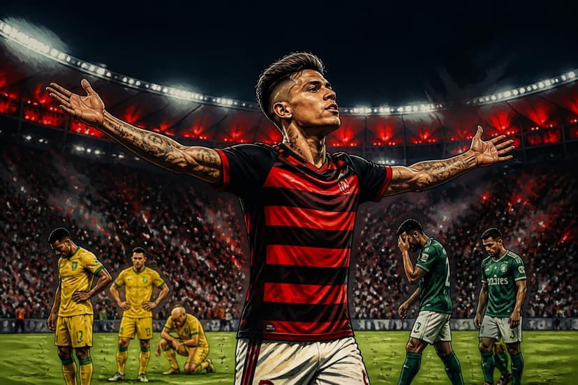 Flamengo vence Mirassol e encosta no Palmeiras