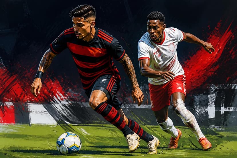 Flamengo enfrenta Bragantino com desfalques e dúvidas