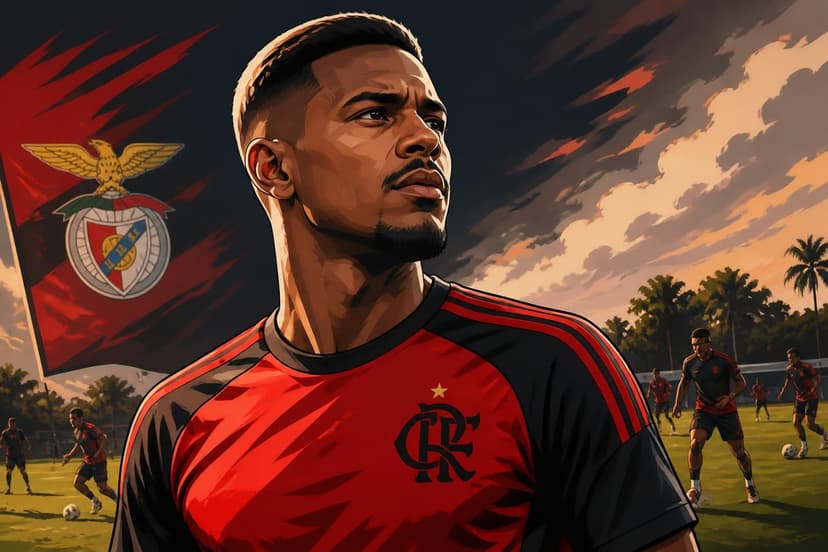 Flamengo vende atacante Alan Santos ao Benfica