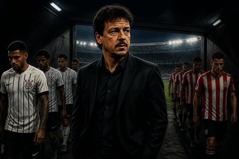 Diretoria do Corinthians apoia Fernando Diniz após queda
