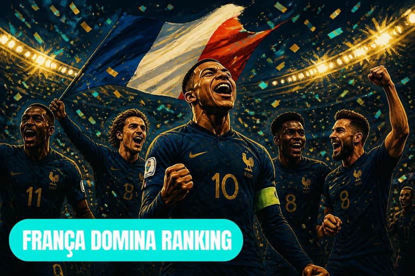 França Domina Power Ranking da Fifa na Copa 2026