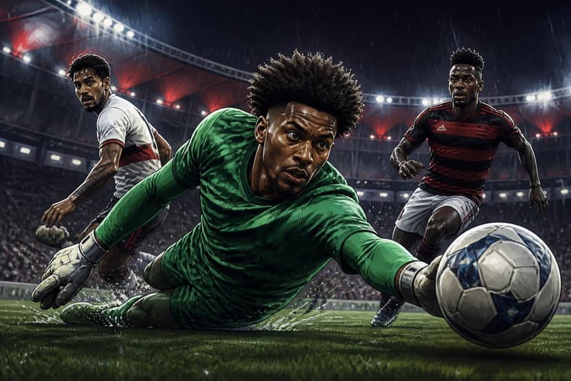 Hugo Souza: Defesas, Vaias e Gol no Maracanã