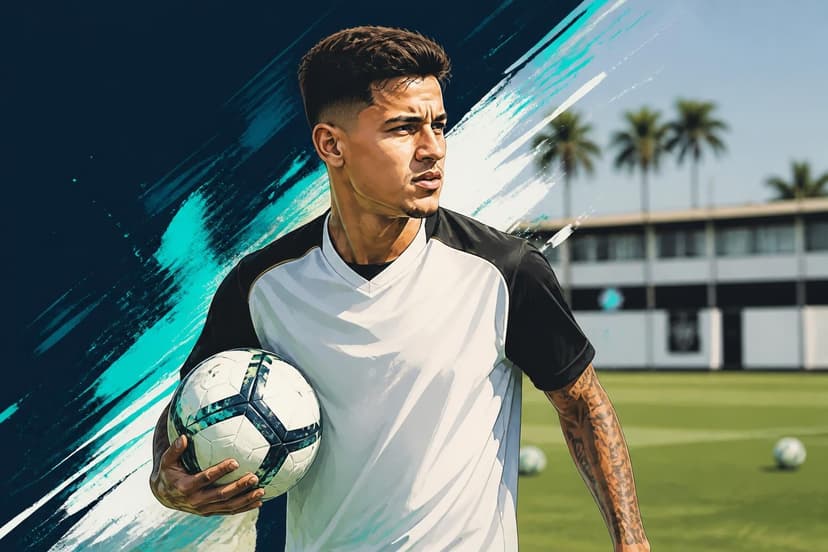 Coutinho terá rotina especial no Santos para recuperar físico
