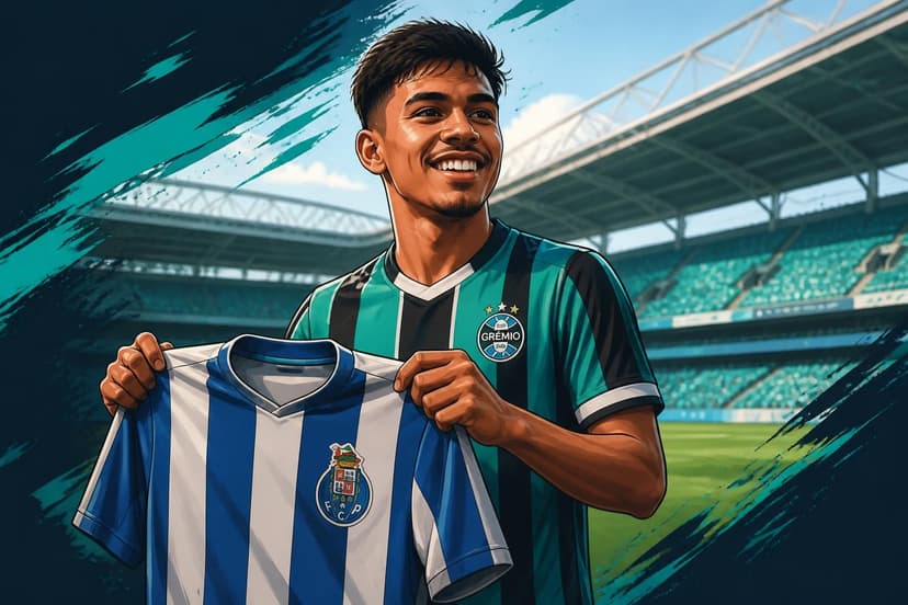 Grêmio aceita proposta do Porto por Gabriel Mec