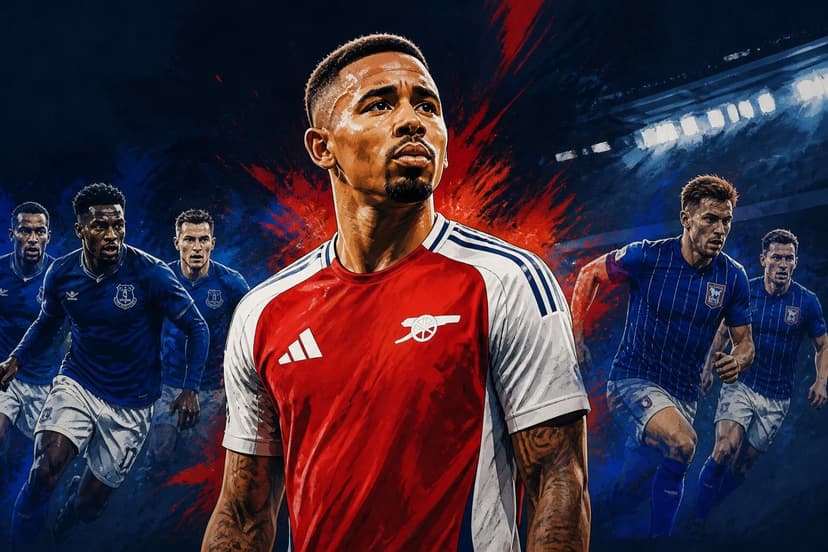 Gabriel Jesus pode deixar o Arsenal por clubes ingleses