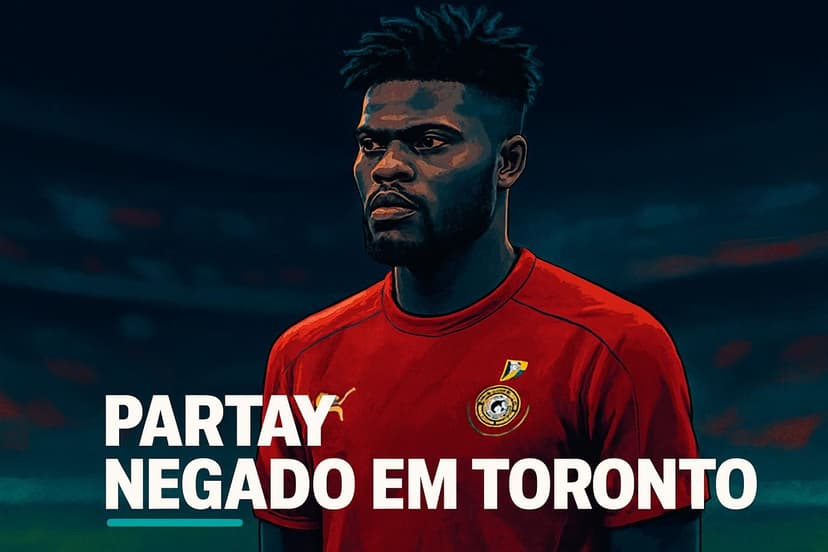 Partey negado no Canadá para estreia de Gana na Copa