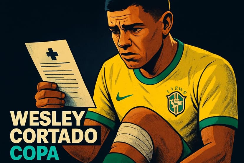 Wesley é cortado da Copa e Éderson é convocado