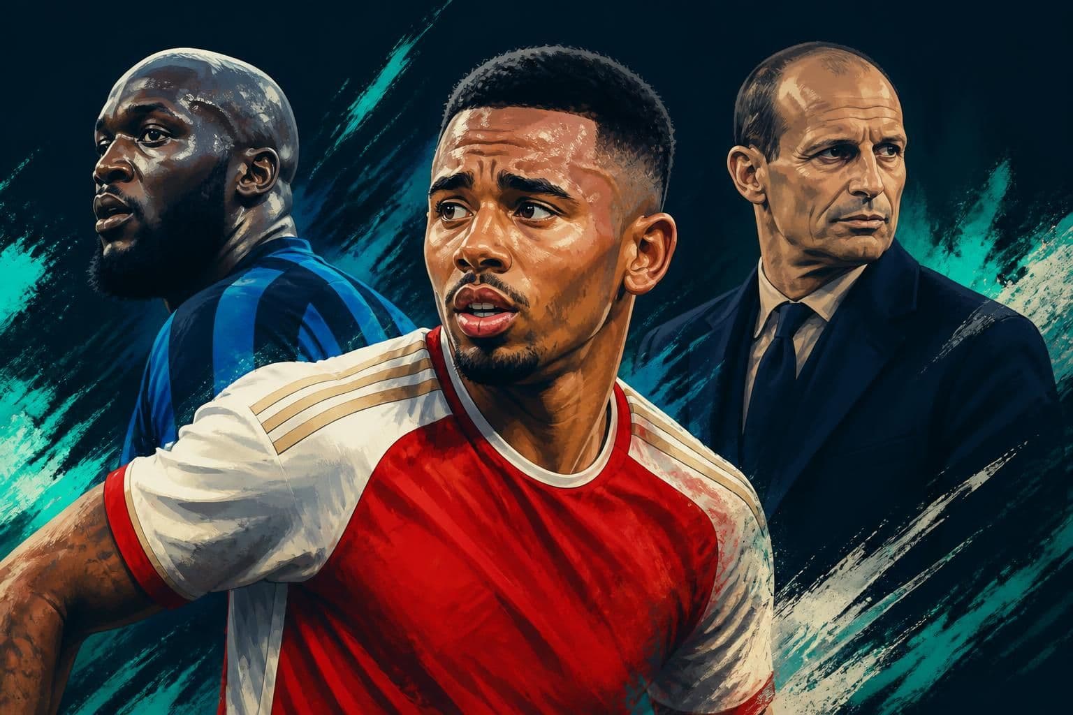 Napoli mira Gabriel Jesus e planeja venda de Lukaku