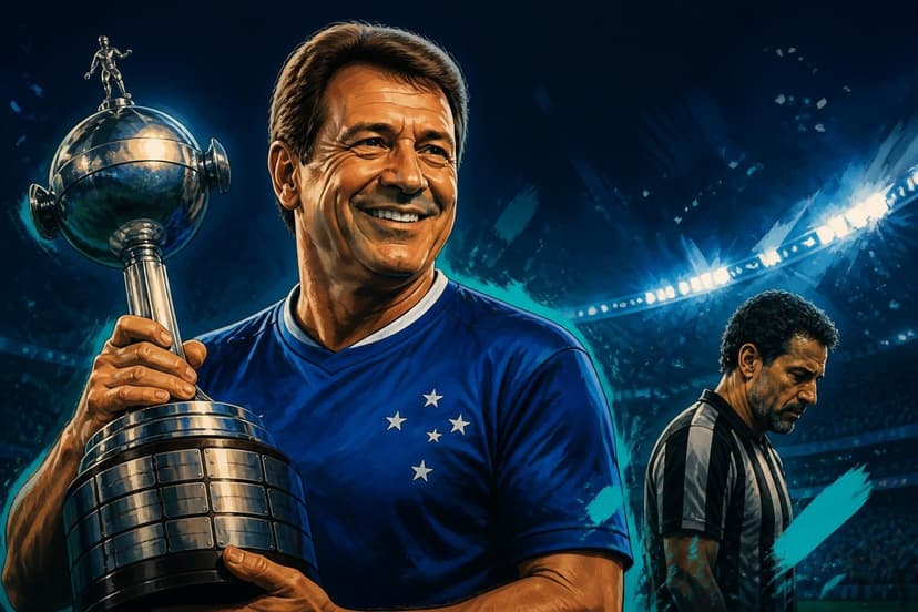 Cruzeiro e Atlético-MG empatam em títulos após promessa de Lourenço