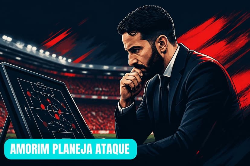 Amorim planeja ataque do Milan com Pote e Gonçalo Ramos