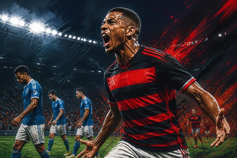 Samuel Lino garante classificação do Flamengo na Libertadores
