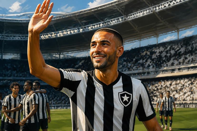 Ziyech é apresentado ao Botafogo e reforça ataque