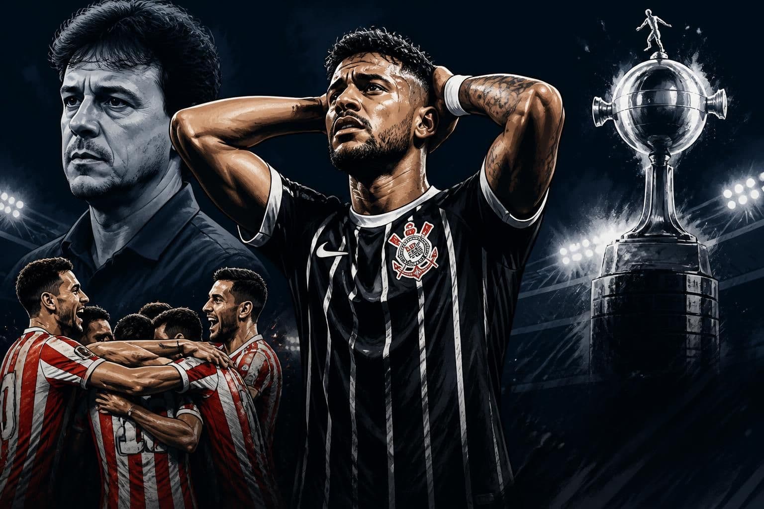 Raniele suspenso e Corinthians multado por Conmebol para Libertadores