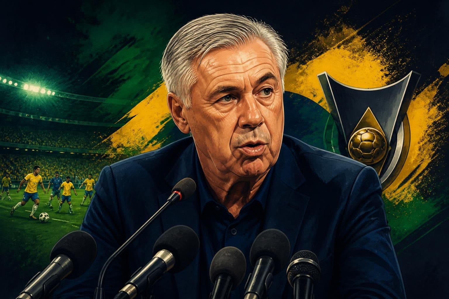 Ancelotti avalia redução de estrangeiros no Brasileirão