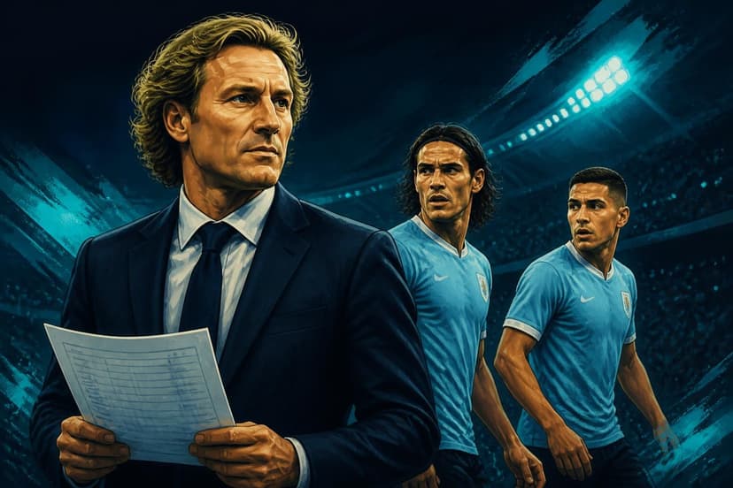 Forlán convoca Varela, Arrascaeta e Piquerez para o Uruguai