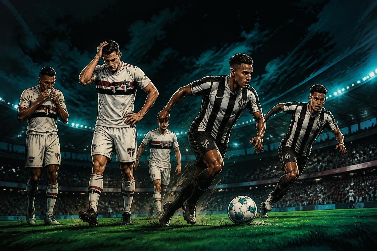 São Paulo x Santos: Análise da pressão no Morumbi