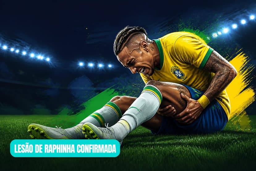 Raphinha confirma lesão muscular na Copa do Mundo 2026