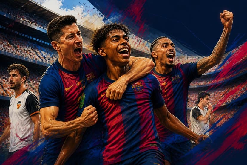 Barcelona x Valencia: onde assistir e horário da LaLiga