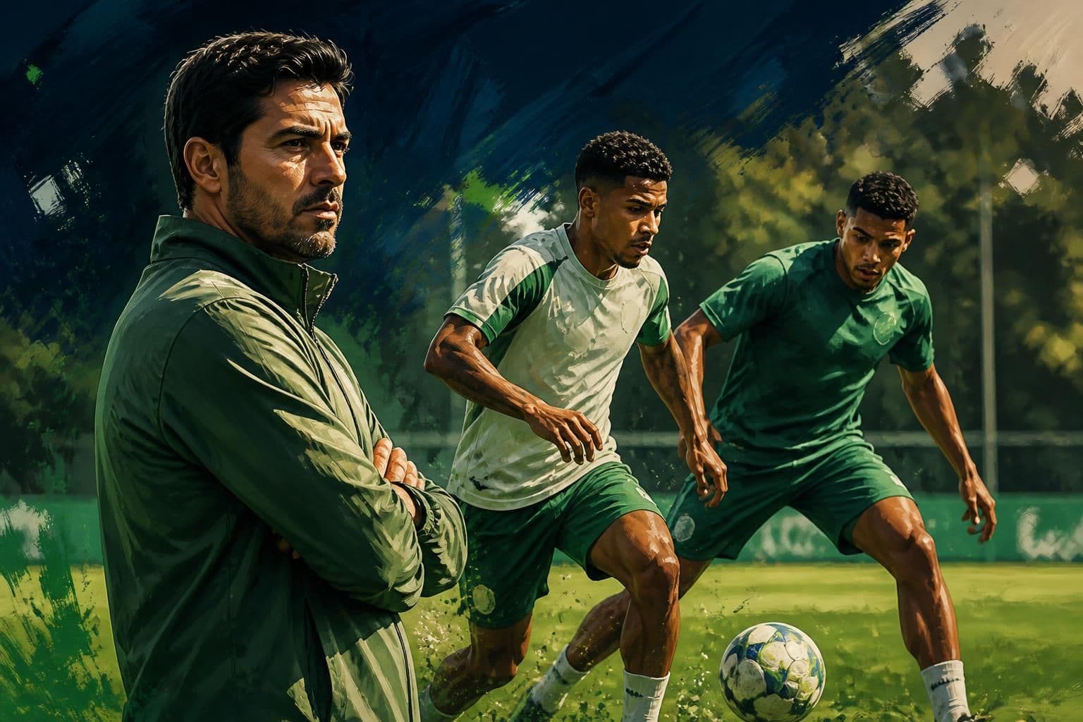 Palmeiras treina com 11 desfalques antes de duelo contra Bahia