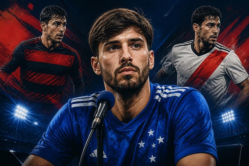 Viña desabafa sobre River e explica transferência ao Cruzeiro