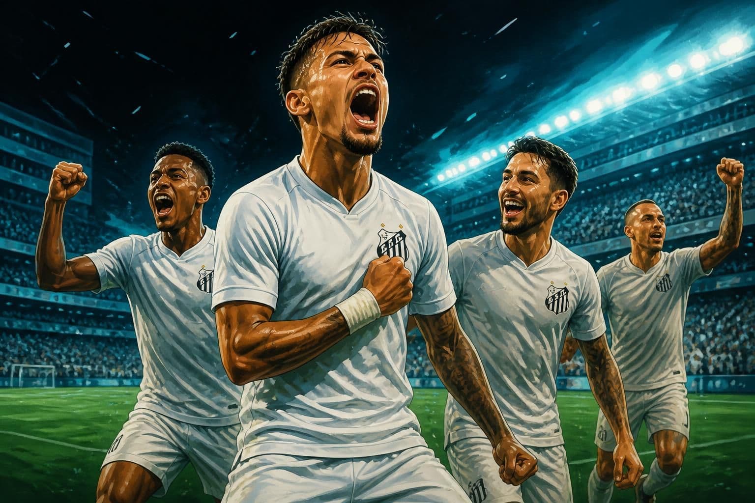 Santos vence Cruzeiro e soma terceira vitória no Brasileirão