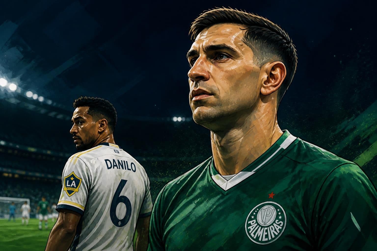 Emiliano Martínez, do Palmeiras, é alvo do LA Galaxy
