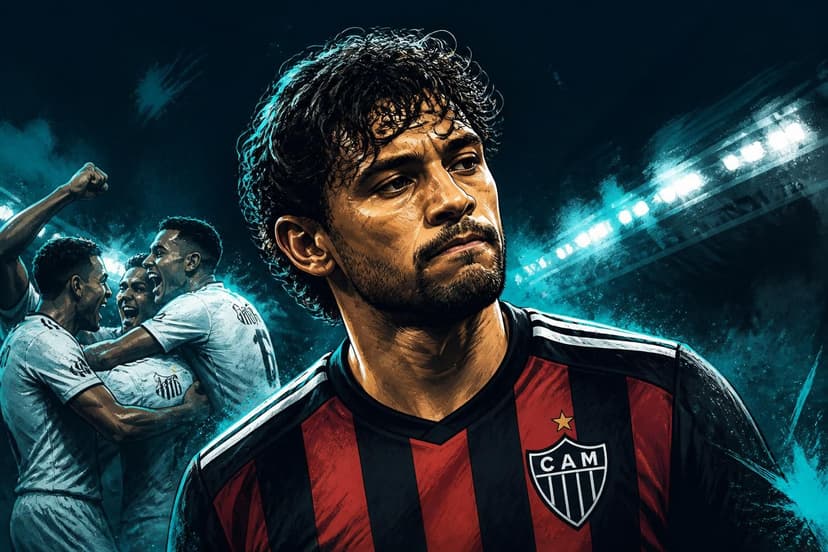 Scarpa critica atuação do Atlético-MG após derrota para o Santos