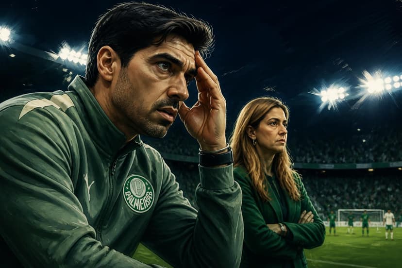 Palmeiras vive crise e risco de queda na Libertadores