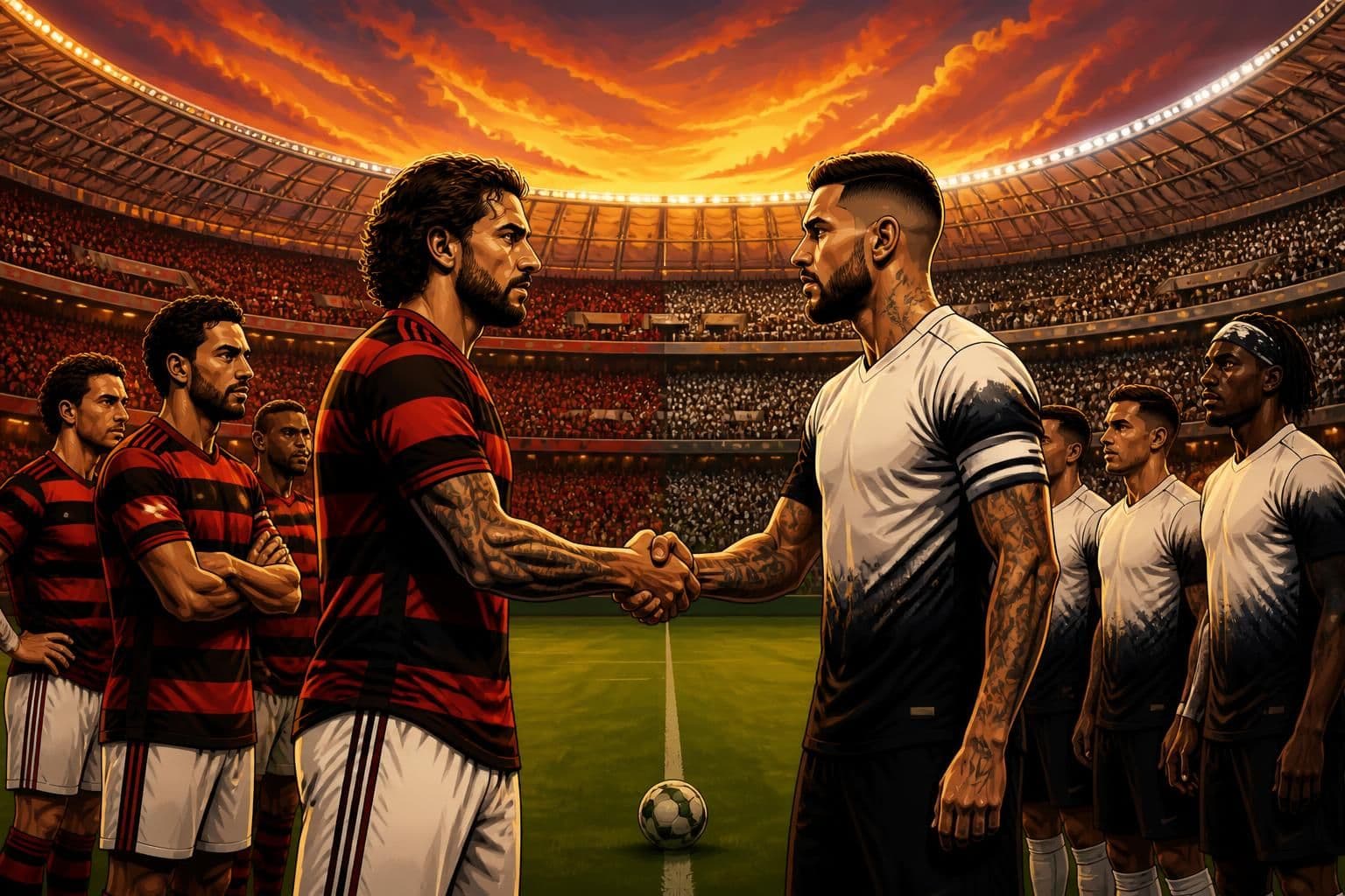 Flamengo x Corinthians: onde assistir, horário e escalações