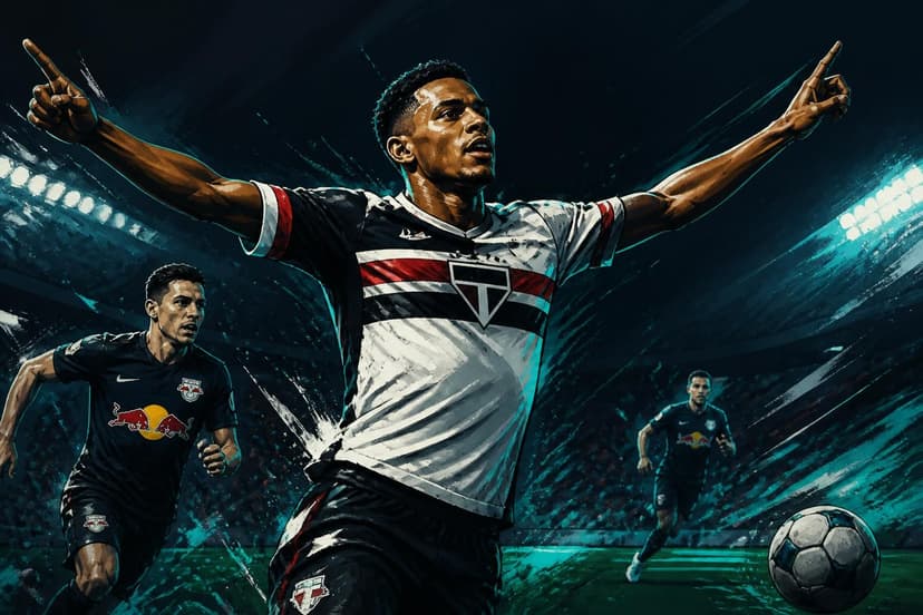 Gustavo Santana brilha e garante vitória do São Paulo