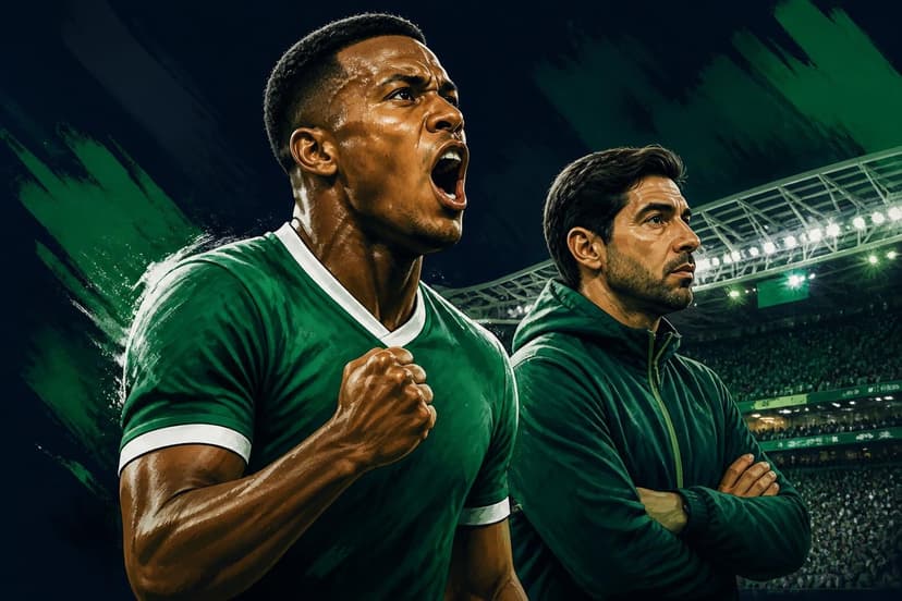 Jhon Arias impressiona Abel Ferreira no Palmeiras