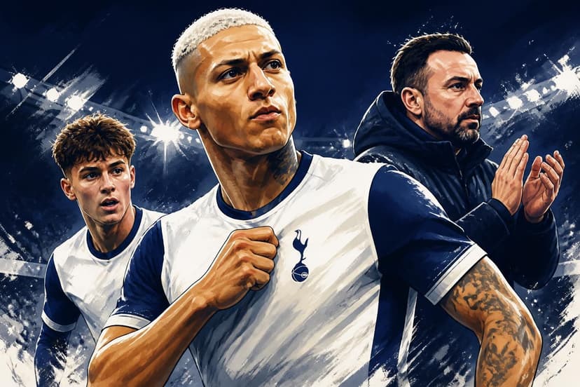 Richarlison marca e Tottenham vence Hoffenheim em amistoso