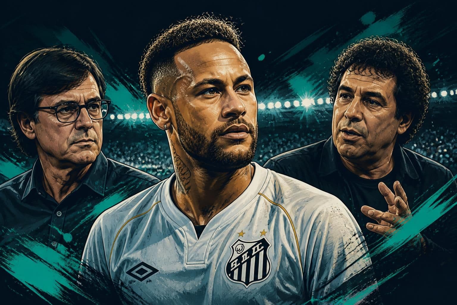 Mauro Cezar questiona liderança de Neymar no Santos