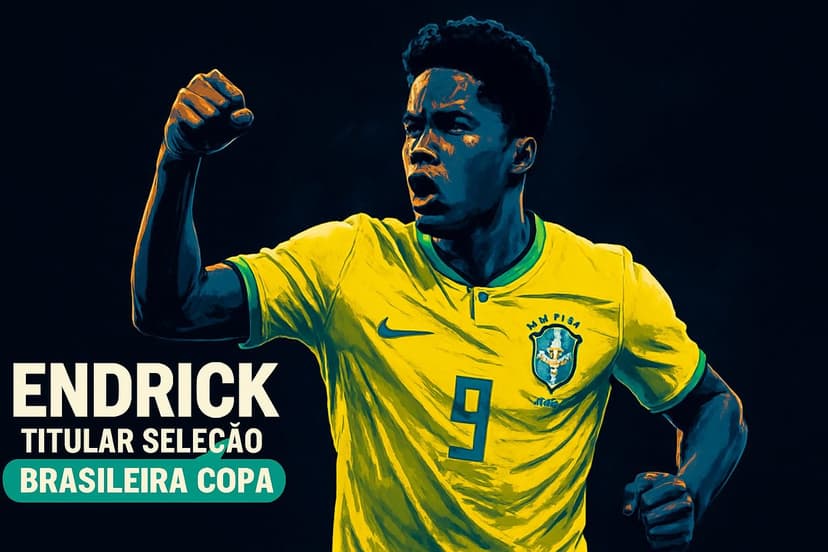 Jornal As pede Endrick como titular na Copa 2026