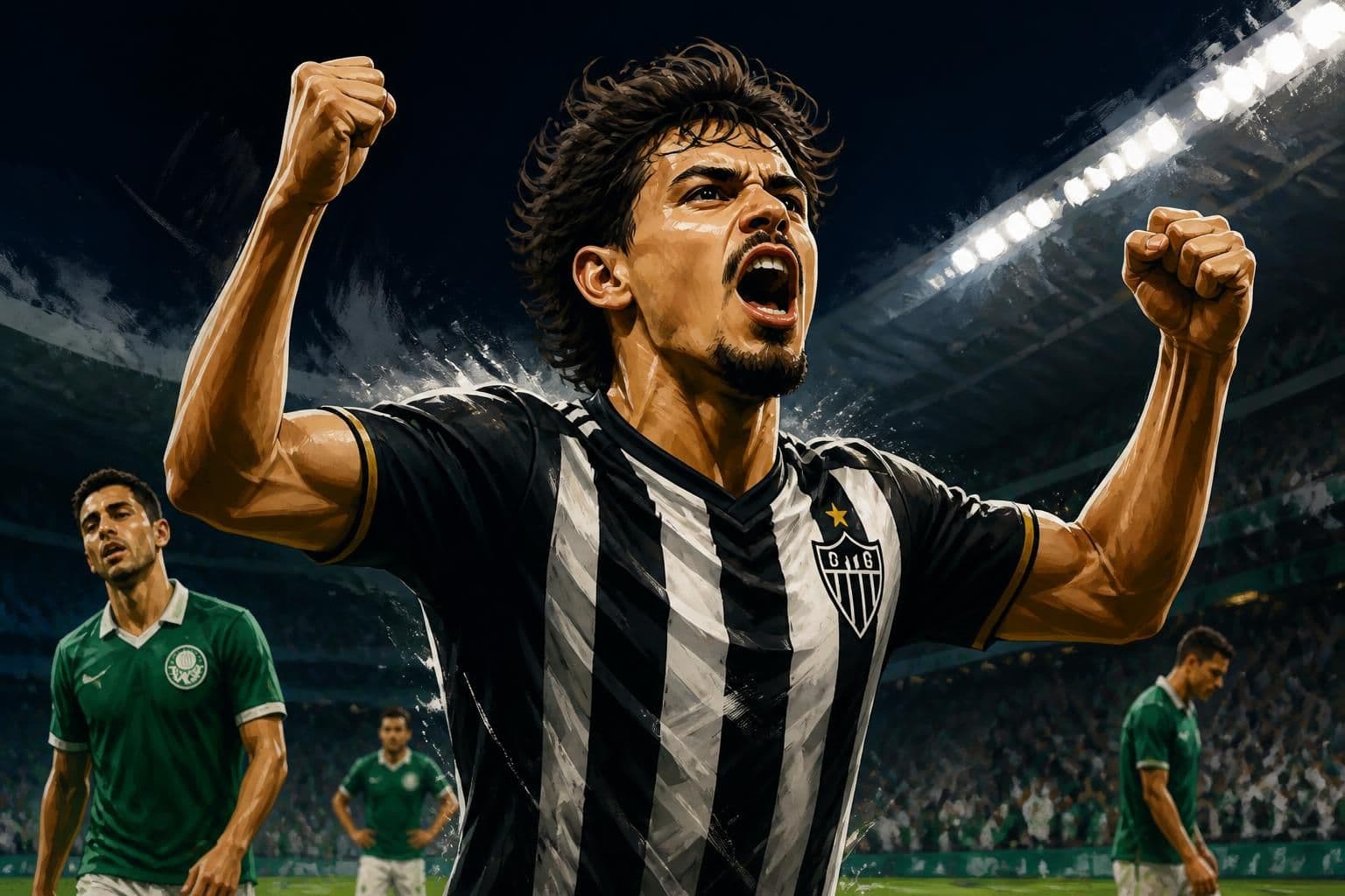 Igor Gomes decide contra o Palmeiras pelo Atlético-MG