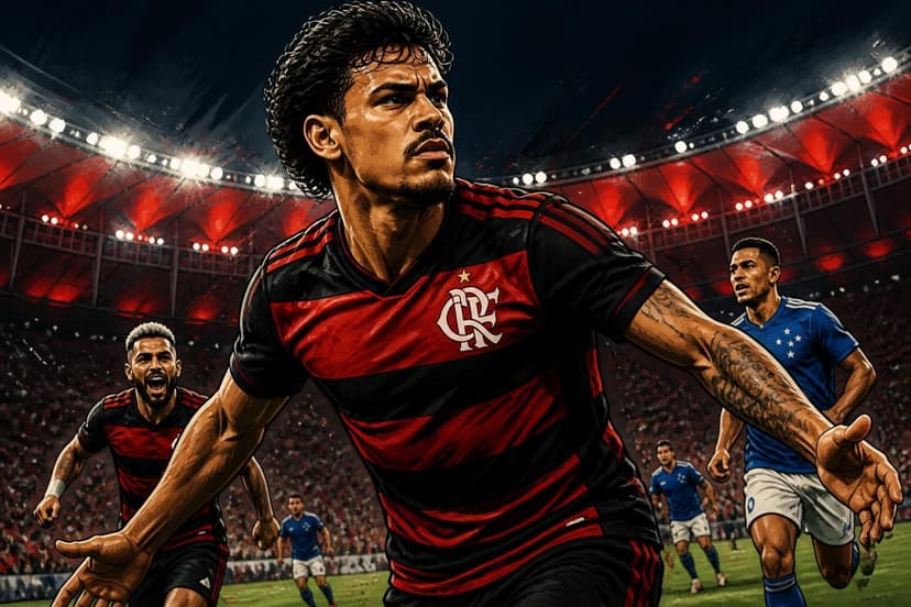 Flamengo escala Pedro para enfrentar o Cruzeiro