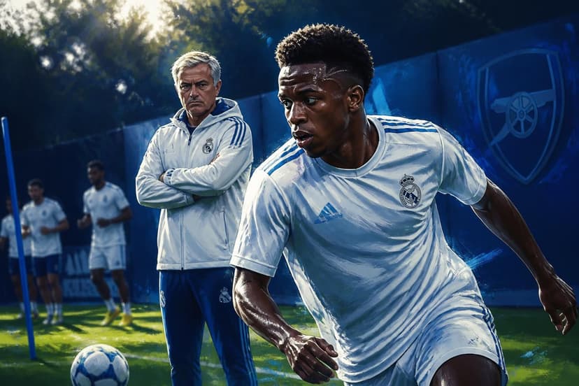 Vinícius Junior revela conversa com Mourinho no Real Madrid