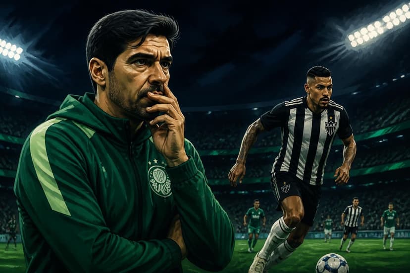 Palmeiras enfrenta desfalques contra o Atlético-MG no Brasileirão