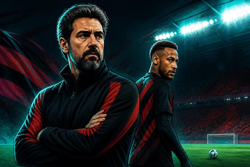 Domínguez responde Neymar e avisa Santos nas quartas da Sul-Americana