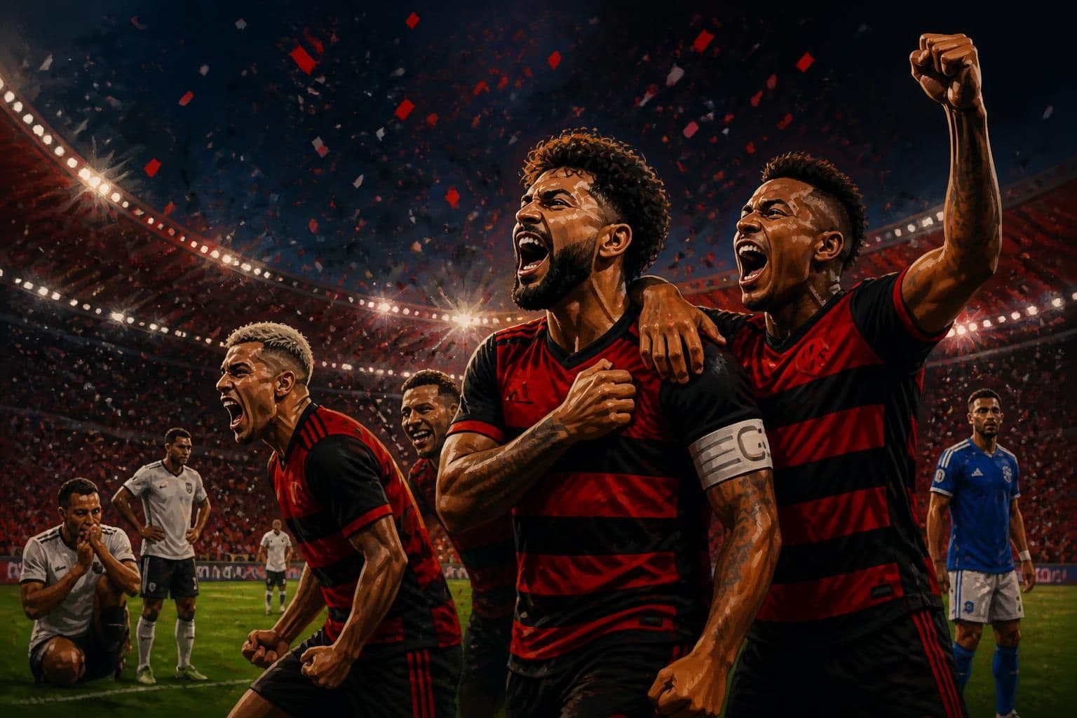 Flamengo lidera segundo turno do Brasileirão após vitória sobre o Corinthians