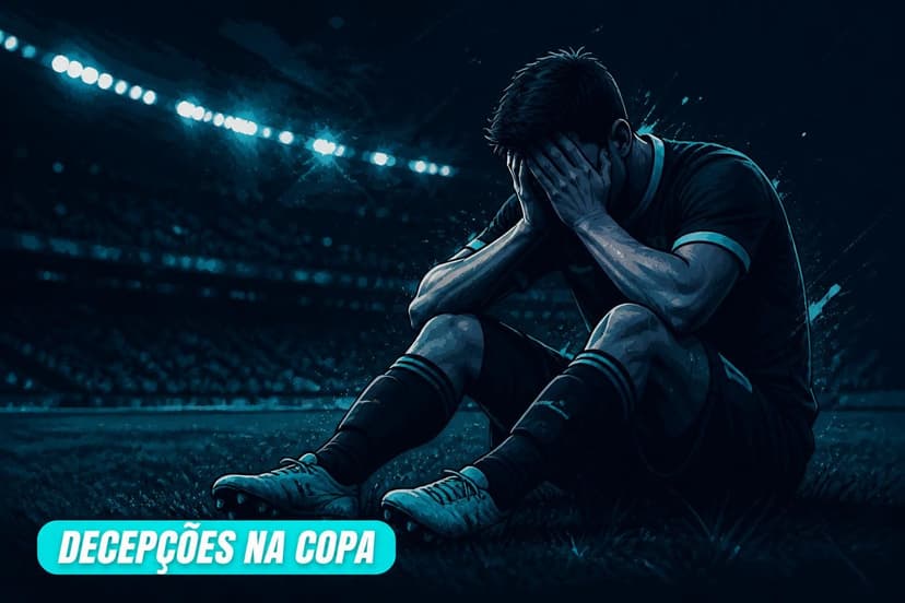 As grandes decepções da fase de grupos da Copa