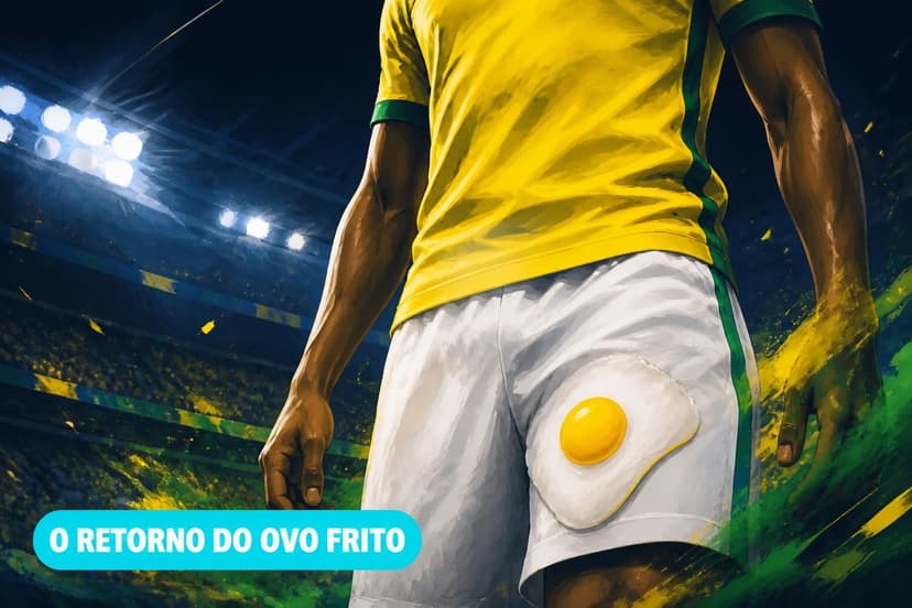 Brasil usa uniforme 'ovo frito' contra Escócia na Copa