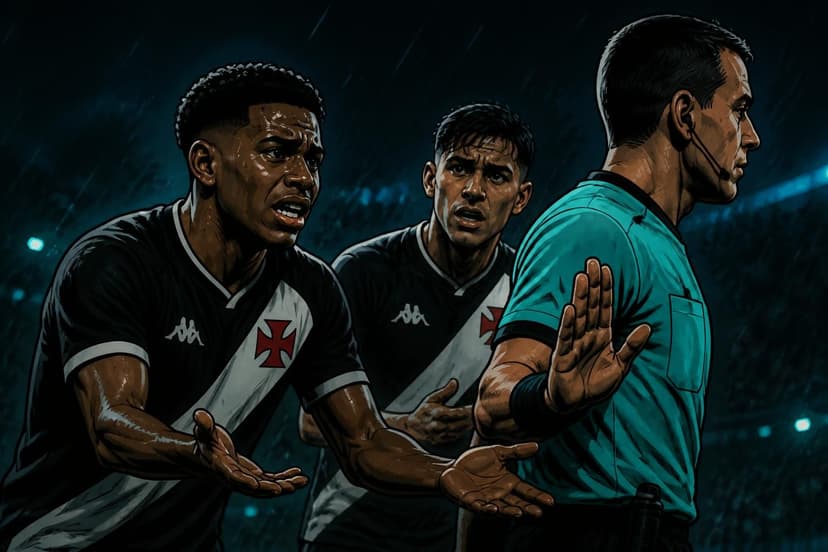 PC Oliveira aponta pênalti não marcado em Fluminense x Vasco