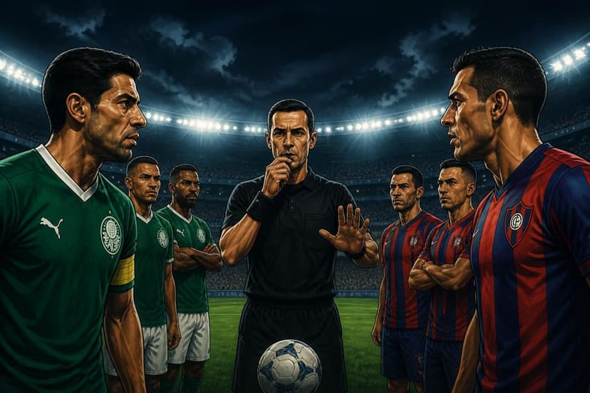 Conmebol divulga arbitragem de Palmeiras x Cerro Porteño