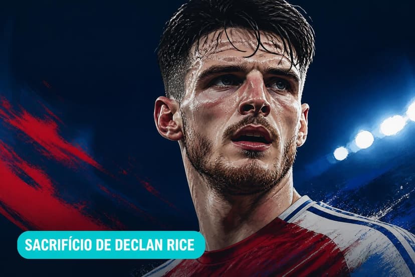 Declan Rice revela sacrifício físico na Copa do Mundo