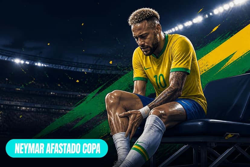 Neymar completa 30 dias sem jogar na Copa 2026