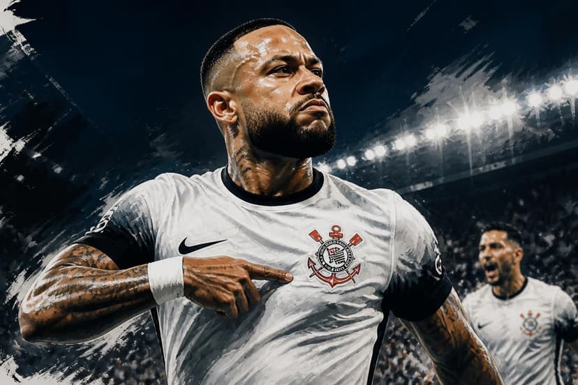 Memphis Depay pode jogar Libertadores se renovar com Corinthians